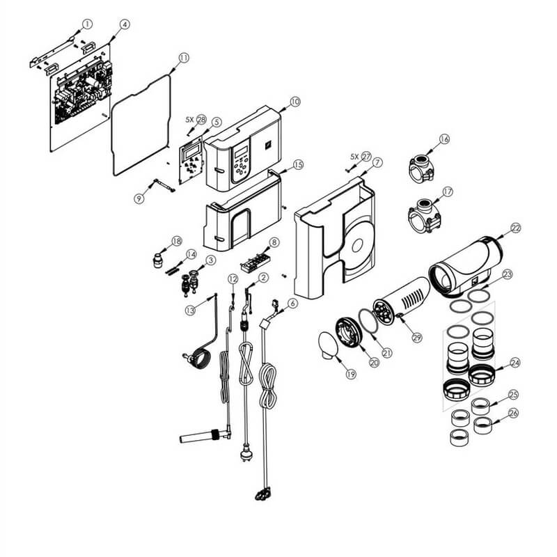 Zodiac Ersatzteile