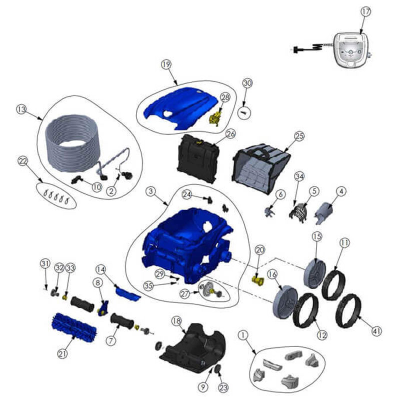 RV 4400 Zodiac Ersatzteile