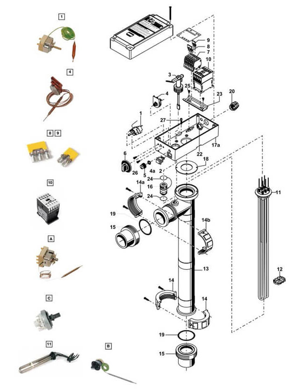 Zodiac Ersatzteile