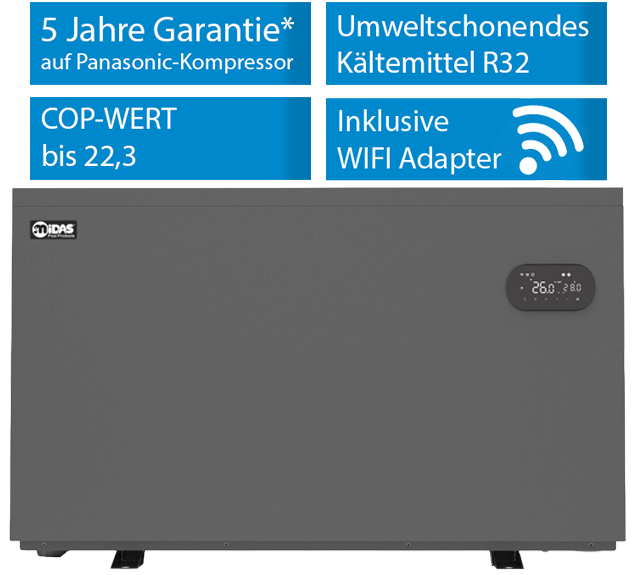 Wärmepumpe MIDA COSMA
