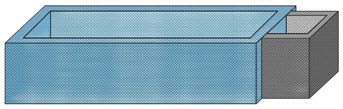 Pool Technikschacht für OKU Styroporpool Prestige