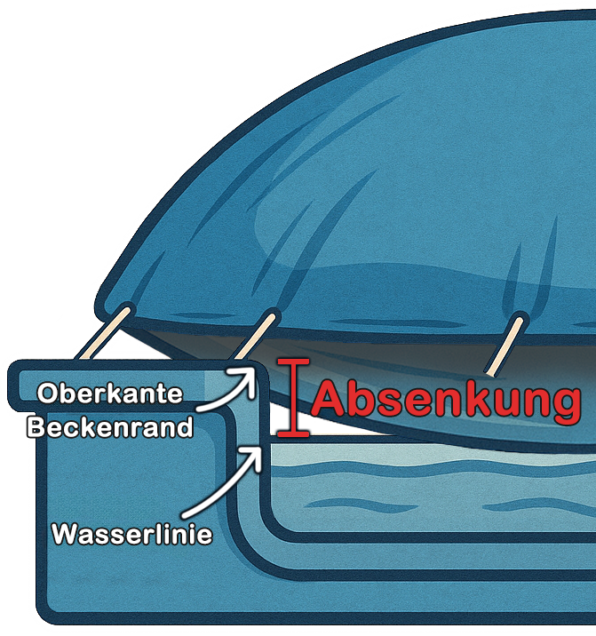 Winterabsenkung Abbildung