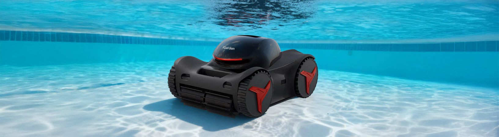 iGarden M1 Poolroboter unter Wasser