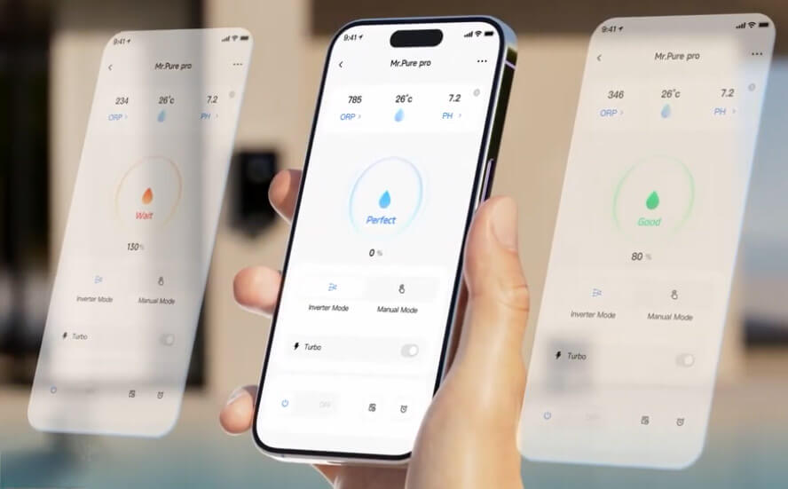 Mr. Pure Pro App Steuerung