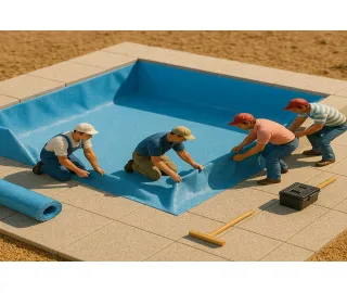 Poolfolien nach Maß