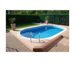 Stahlwandbecken OVAL