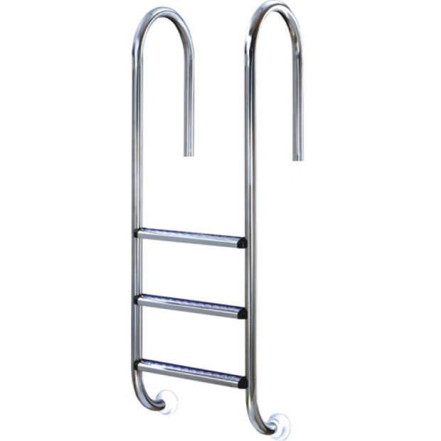 Einbauleiter V2A Trendline - eng 4-stufig