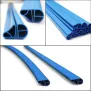 Handlaufpaket BASIC - Rund, Blau inkl. Profilverbinder