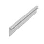 Beckenwand Keilbiesen Profil für Poolfolie L1200 mm H 45 mm weiß