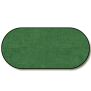 Pool Plane Winterabdeckung OVAL Basic 160g/m² 360 x 625 cm - SILBER-SCHWARZ