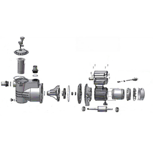 AquaStar 12/14/15 Pumpe - Ersatzteile Nr. 17 - Connector...