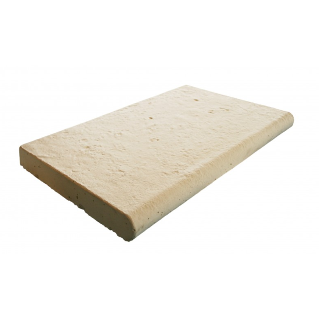 Beckenrandsteine Oval - Beton nassgegossen 420 x 820 cm Sparta