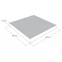 Granit Terrassenplatten, Natura VPE 11,88 qm Sand 60 x 30 x 3 cm In Verbindung mit Beckenrandsteinen