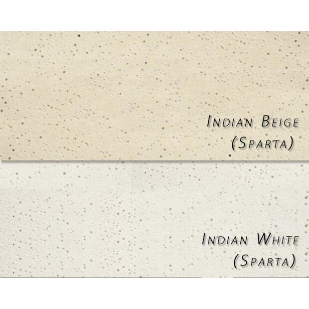 Terrassenplatten Olympia-Sparta Beton Fliesen, VPE 10qm Indian-Beige Einzelkauf ohne Beckenrandsteine