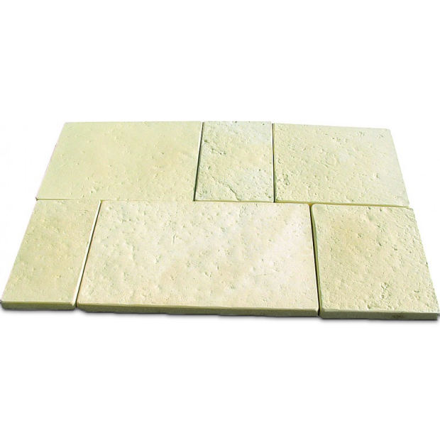 Terrassenplatten Olympia-Sparta Beton Fliesen, VPE 10qm Indian-Beige In Verbindung mit Beckenrandsteinen