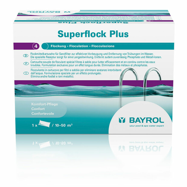 Superflock Plus - Bayrol 1 kg = (8x125g)