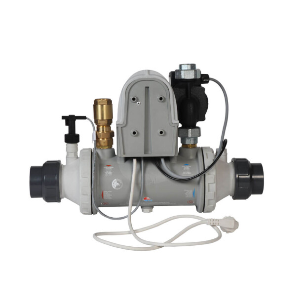 Heat Line Plus Titan (mit Steuerung und Pumpe) - Pool Röhrenwärmetauscher 70KW