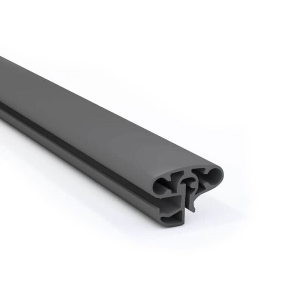 Pool Kombi-Handlauf RUND grau 700 cm