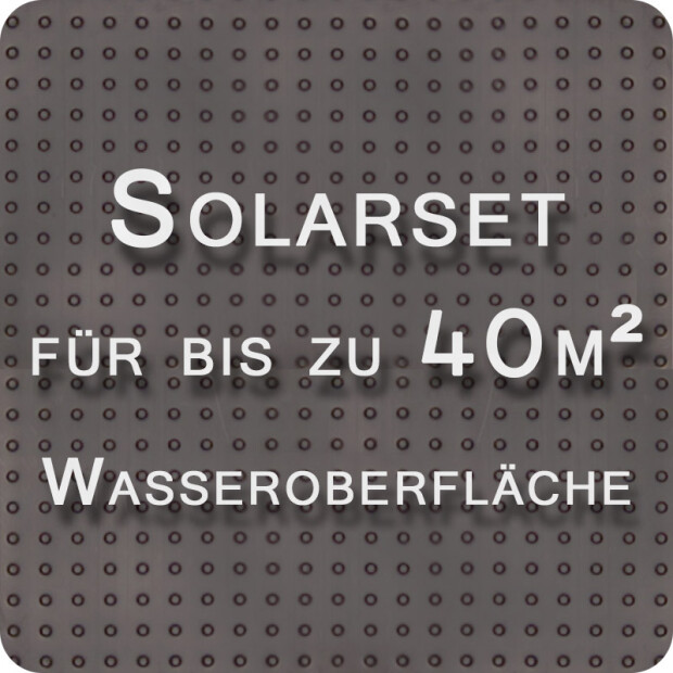 OKU Solarabsorber-Set bis 40m² Wasseroberfläche