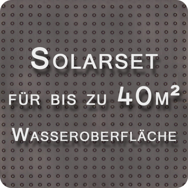 OKU Solarabsorber-Set bis 40m² Wasseroberfläche