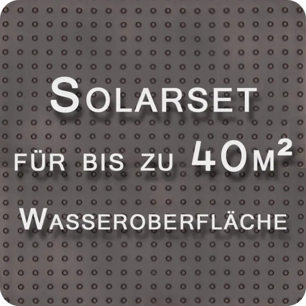 OKU Solarabsorber-Set bis 40m² Wasseroberfläche