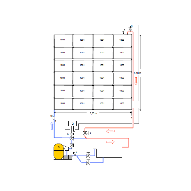 OKU Solarabsorber-Set bis 48m² Wasseroberfläche