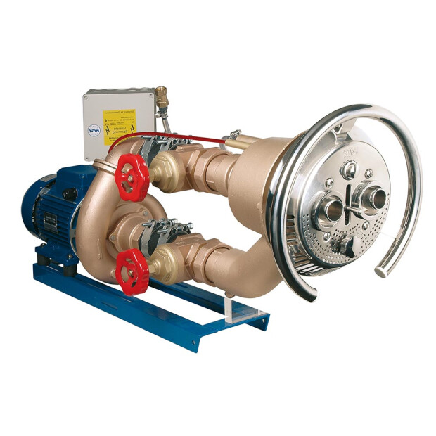 Gegenstromanlage - Taifun-Duo - Komplett-Set für Folienbecken mit Salzelektrolyse