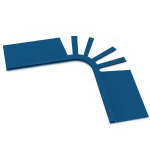 Keilbiesen-Profil rund 90&deg; f&uuml;r Styrodurbecken...