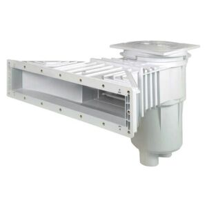 Slim-line Skimmer aus ABS-Kunststoff f&uuml;r Liner Pools