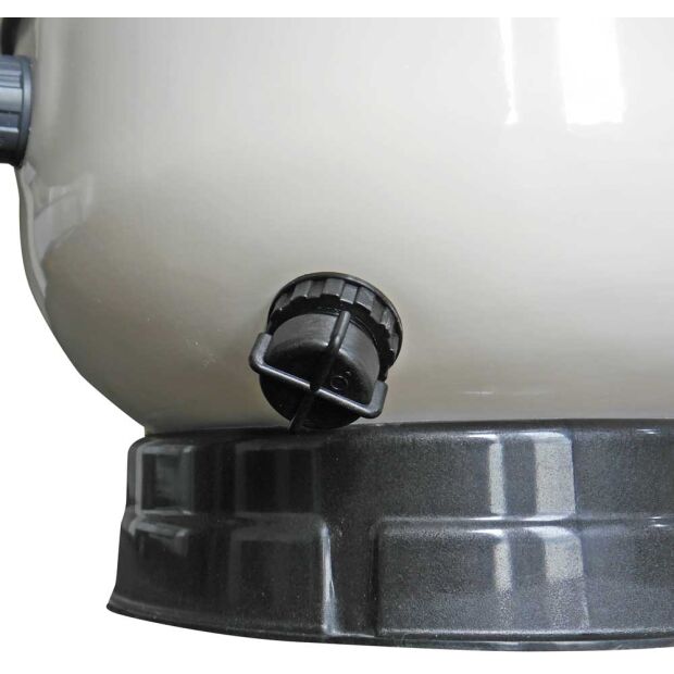 Mida.Carbon GFK Filterbehälter 600 mm mit 6-Wege Ventil