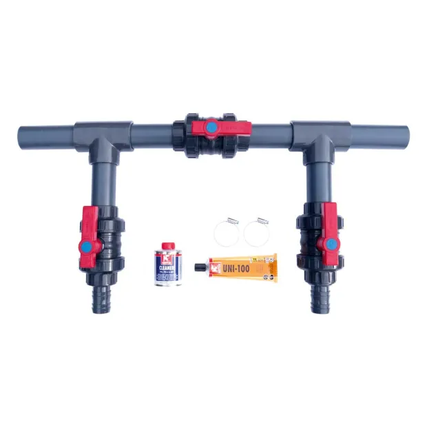 Bypass Set für Wärmepumpe 38 und 50mm