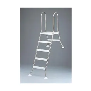 Leiter f&uuml;r Becken 120 cm hoch, 2/3 eingebaut TBE...
