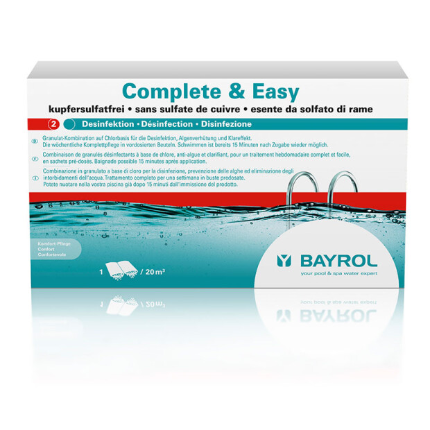 Complete & Easy Bayrol für 20 m³ 4,48 kg