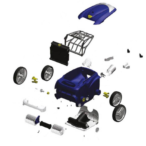 Nr.22 Gehäuse 2WD II blau