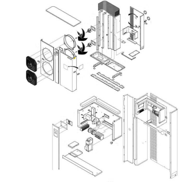 Nr.7 Frontblende (Technikzugang)