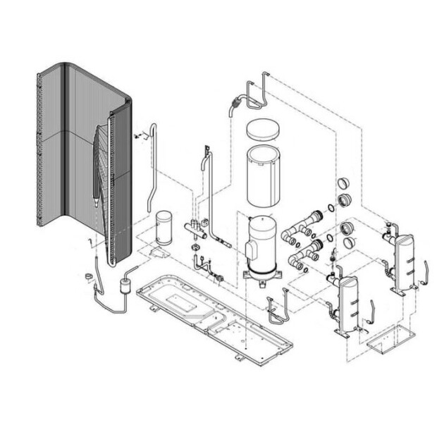 Nr.67 Heizband 45W für Kompressor