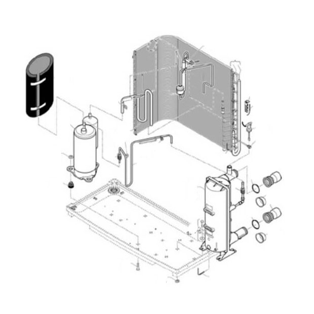 Nr.38 Betriebskondensator für Lüftermotor (5 µF)