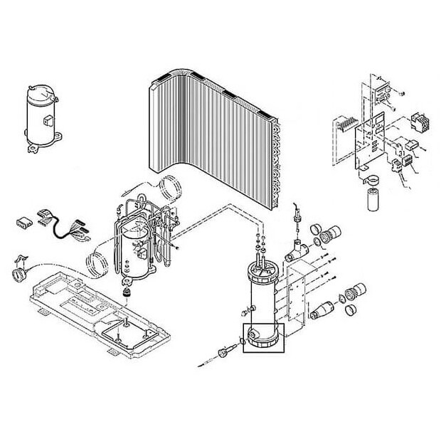 Nr.I Dichtung für Kondensator Kit