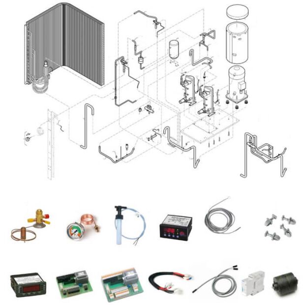 Nr.60 Betriebskondensator für Lüftermotor (4µF) für OPTI2, OPTI3, OPTI7