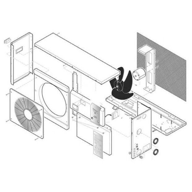 Nr.60 Betriebskondensator für Lüftermotor (4µF) für OPTI2, OPTI3, OPTI7