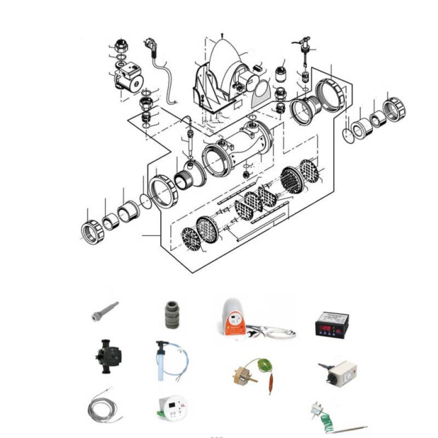 Nr.24 Temperaturfühler Digital PTC schwarz, KTY 990 Ohm=25°C