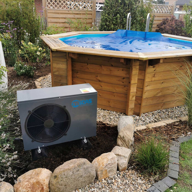 Wärmepumpe MIDA Quick 13 Pool und Schwimmbadheizung