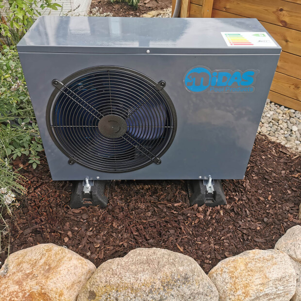 Wärmepumpe MIDA Quick 21 Pool und Schwimmbadheizung