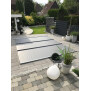 Sicherheitsabdeckung Tube von Liderpool 600 x 300 cm dunkelgrau