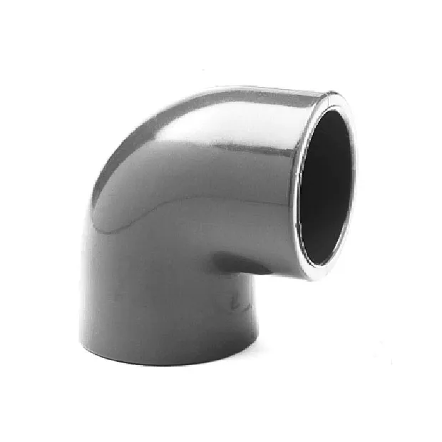 Winkel PVC 90° Klebemuffe/ Rohrinnengewinde
