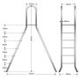 Aufstellleiter CLASSIC 150 | 2 x 5 stufen