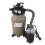 Filteranlage Trend Top Ø 250 mm mit 4 m³/h Pumpe mit Vorfilter | ohne Filtermedium