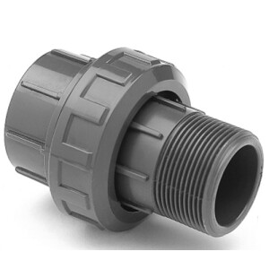 Verschraubung PVC - Klebemuffe x Aussengewinde