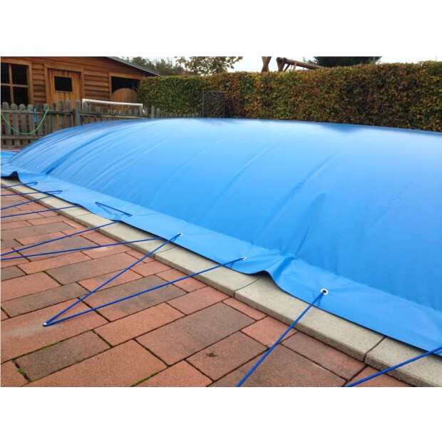 Aufblasabdeckung - UNI-Farben - für Rechteckbecken 650 x 300 cm Beige