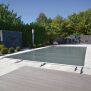 Prestige Rollschutzabdeckung - Walu Pool Becken 900 x 450 cm - Plane 960 x 510 cm Sand
